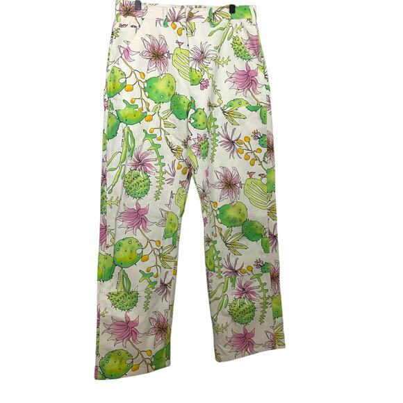 Keith Kelly NYC Cactus Double Knee Work Pants White Medium - Picture 3 of 8